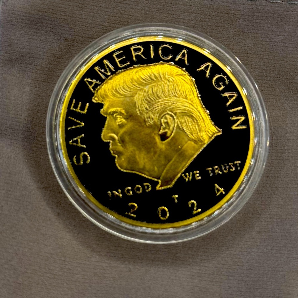 “Limited Edition 2024 Trump Collector’s Coin”

🔥